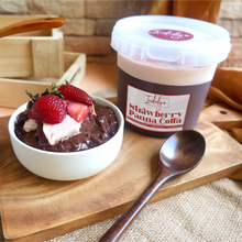 Load image into Gallery viewer, Strawberry Panna Cotta Champorado
