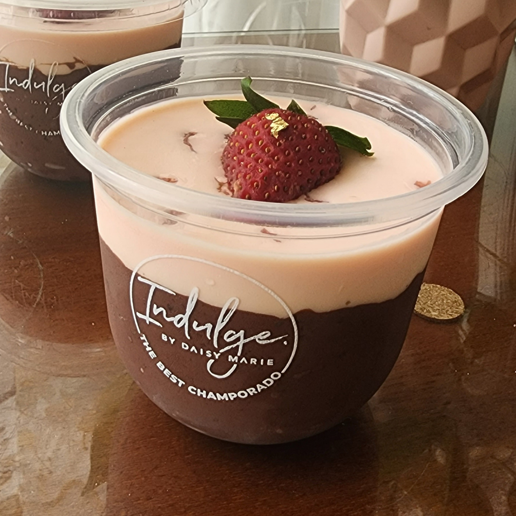 Strawberry Panna Cotta Solo Cup