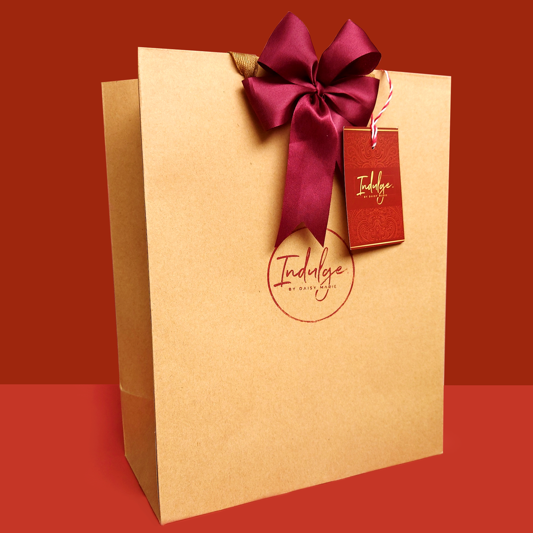 Paperbag with Ribbon and Card