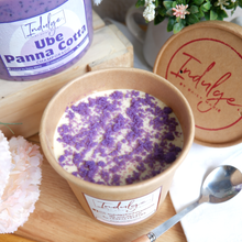 Load image into Gallery viewer, Ube Panna Cotta Solo Cup
